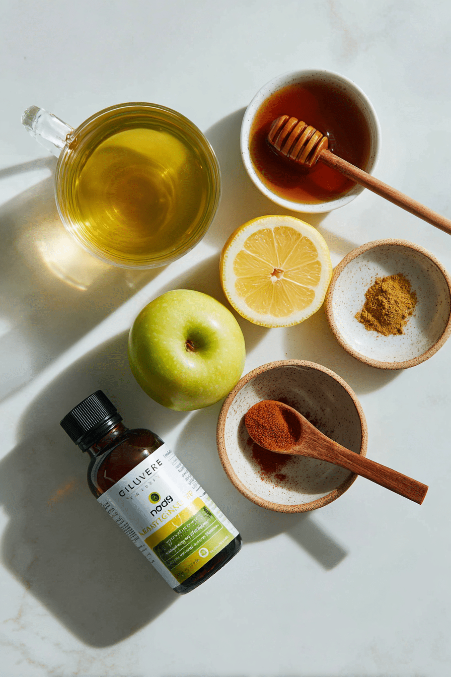 Green Tea Apple Cider Vinegar Drink 1 Green tea apple cider vinegar drink ingredients