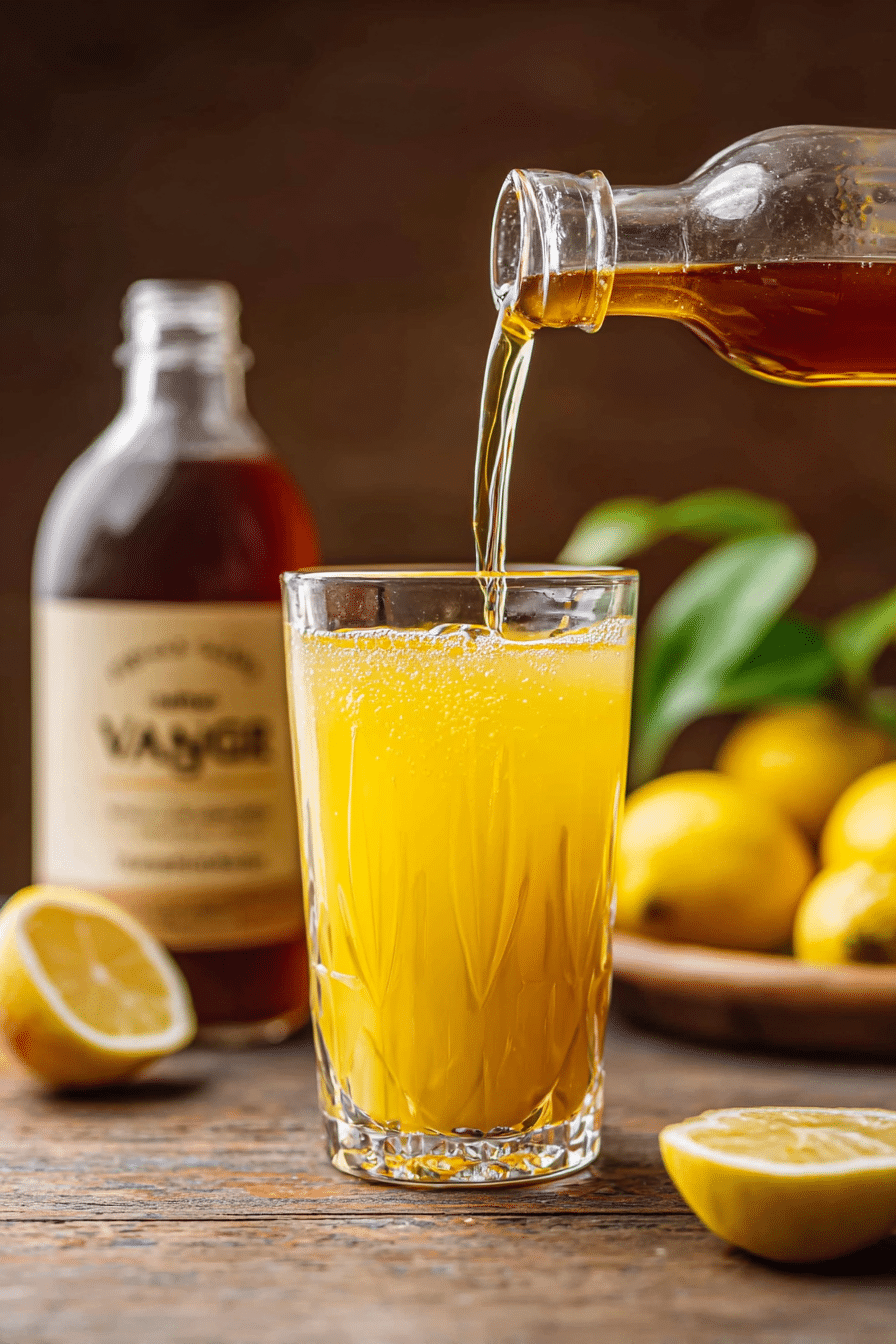 Lemon Juice Apple Cider Vinegar Drink 2 Lemon Juice Apple Cider Vinegar Drink