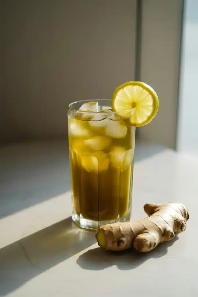 Japanese mounjaro recipe with green tea, citrus, and ginger.