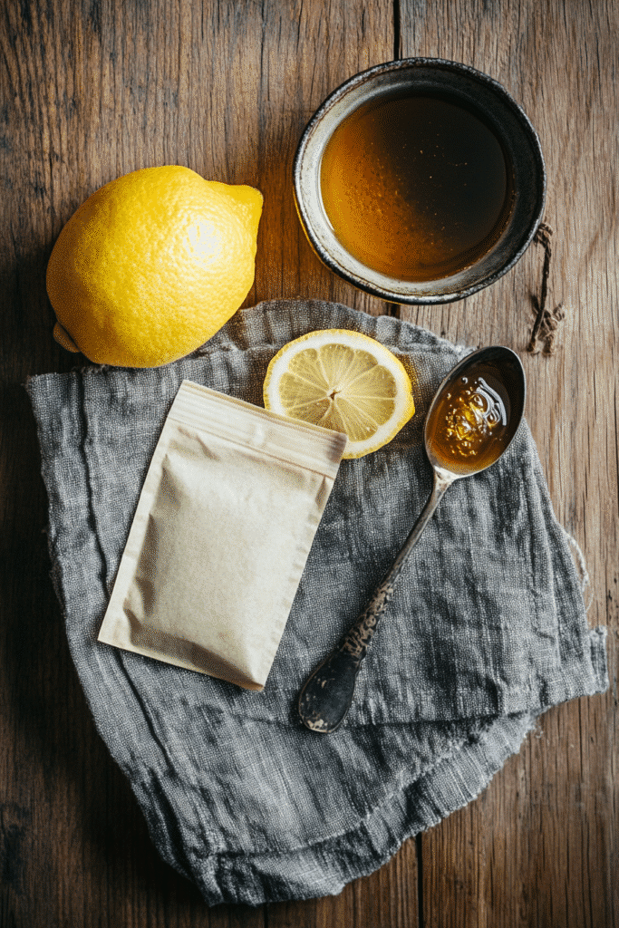 Natural ingredients for homemade Mounjaro tea