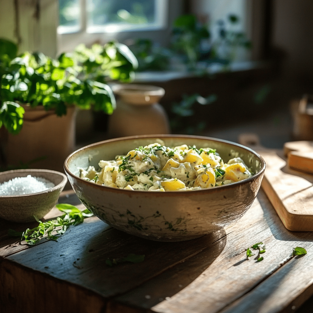 salt trick for potato salad