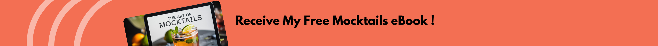 Art of mocktail banner