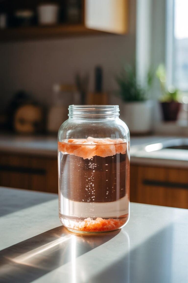 Is the pink salt trick a scam – close-up of the viral drink