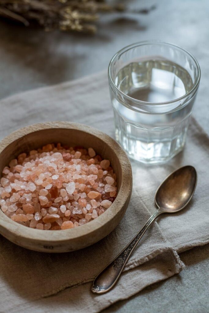 Is the pink salt trick safe ingredients pink Himalayan salt and water